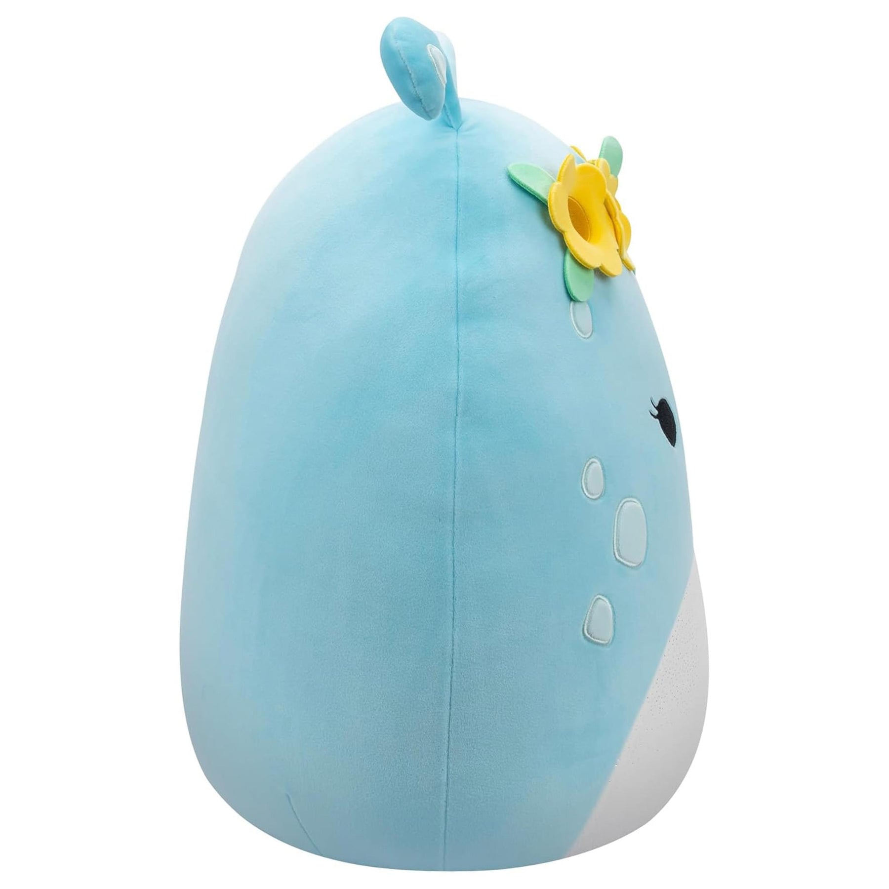 Squishmallow 12 Inch Plush | Natnat the Pastel Blue Alien