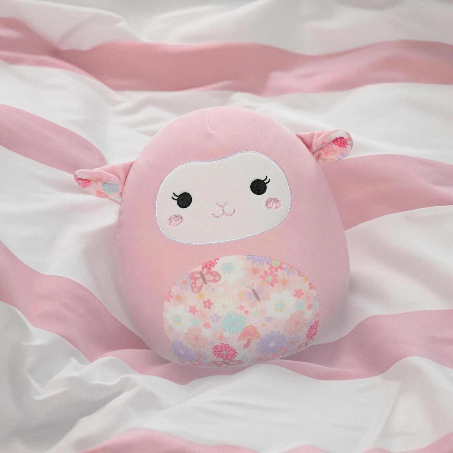 Squishmallow 12 Inch Plush | Lala the Pink Lamb