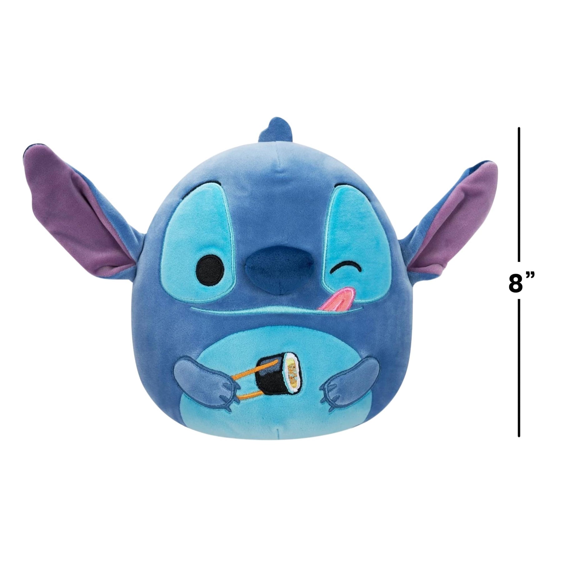 Squishmallows Disney 8 Inch Plush | Stitch with Sushi