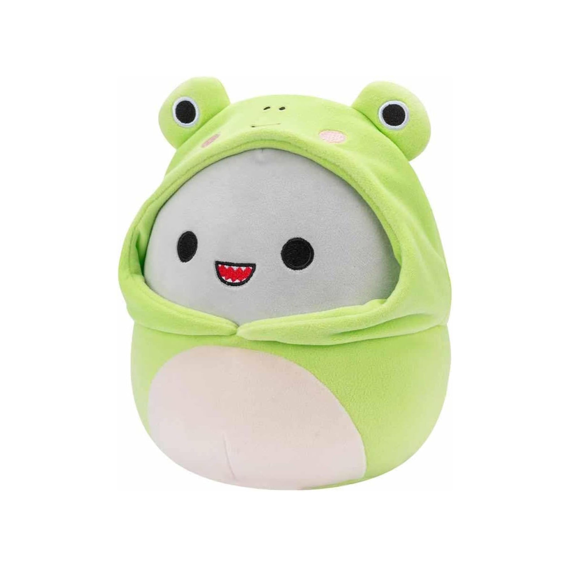 Squishmallows Easter Squad 5 Inch Plush | Gordon the Shark in Frog Hoodie