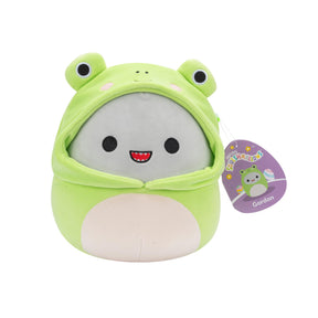 Squishmallows Easter Squad 5 Inch Plush | Gordon the Shark in Frog Hoodie