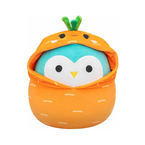 Squishmallows Easter Squad 12 Inch Plush | Winston the Owl in Carrot Hoodie