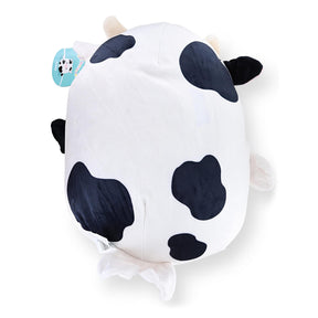 Squishmallow 8 Inch Sea Life Plush | Alita the Black Spotted White Sea Cow