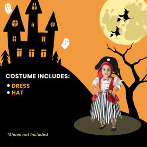 Pirate Girl Toddler Costume