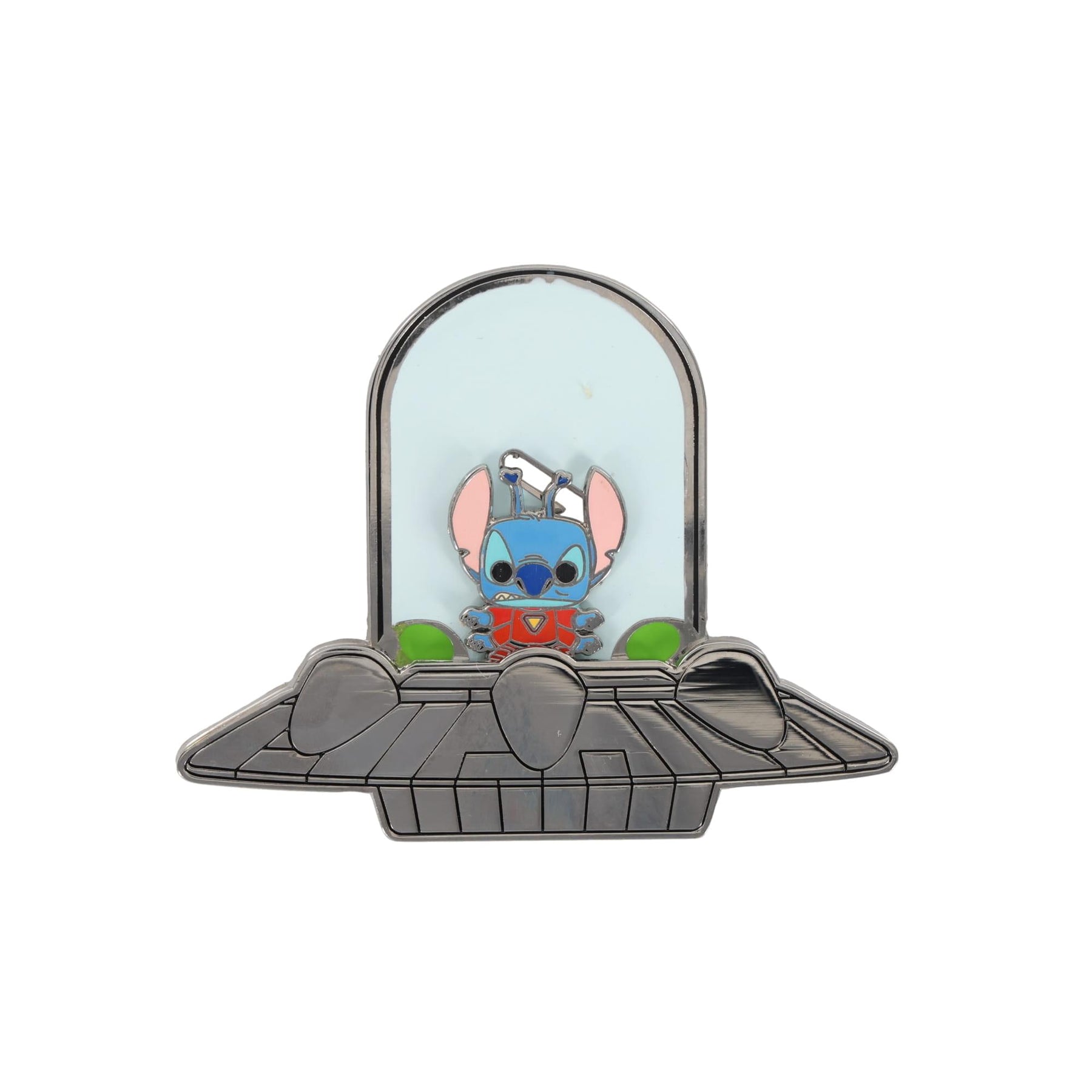 Disney Stitch Experiment 626 Capsule Sliding Enamel Pin