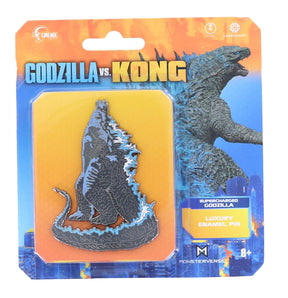 Godzilla vs Kong Supercharged Godzilla 3 Inch Premium Figure Pin