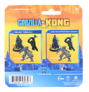 Godzilla vs Kong Supercharged Godzilla 3 Inch Premium Figure Pin