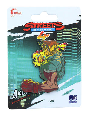 Streets of Rage 4 Axel Stone Luxury Enamel Icon Pin