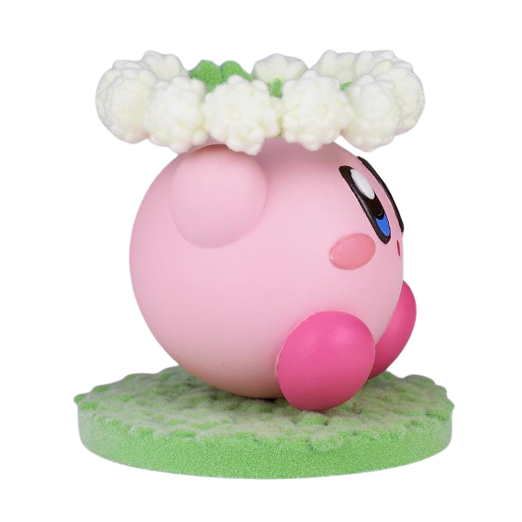 Kirby Fluffy Puffy Play In The Flowers Mini Figure | Kirby Ver. B