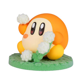 Kirby Fluffy Puffy Play In The Flowers Mini Figure | Waddle Dee Ver. C