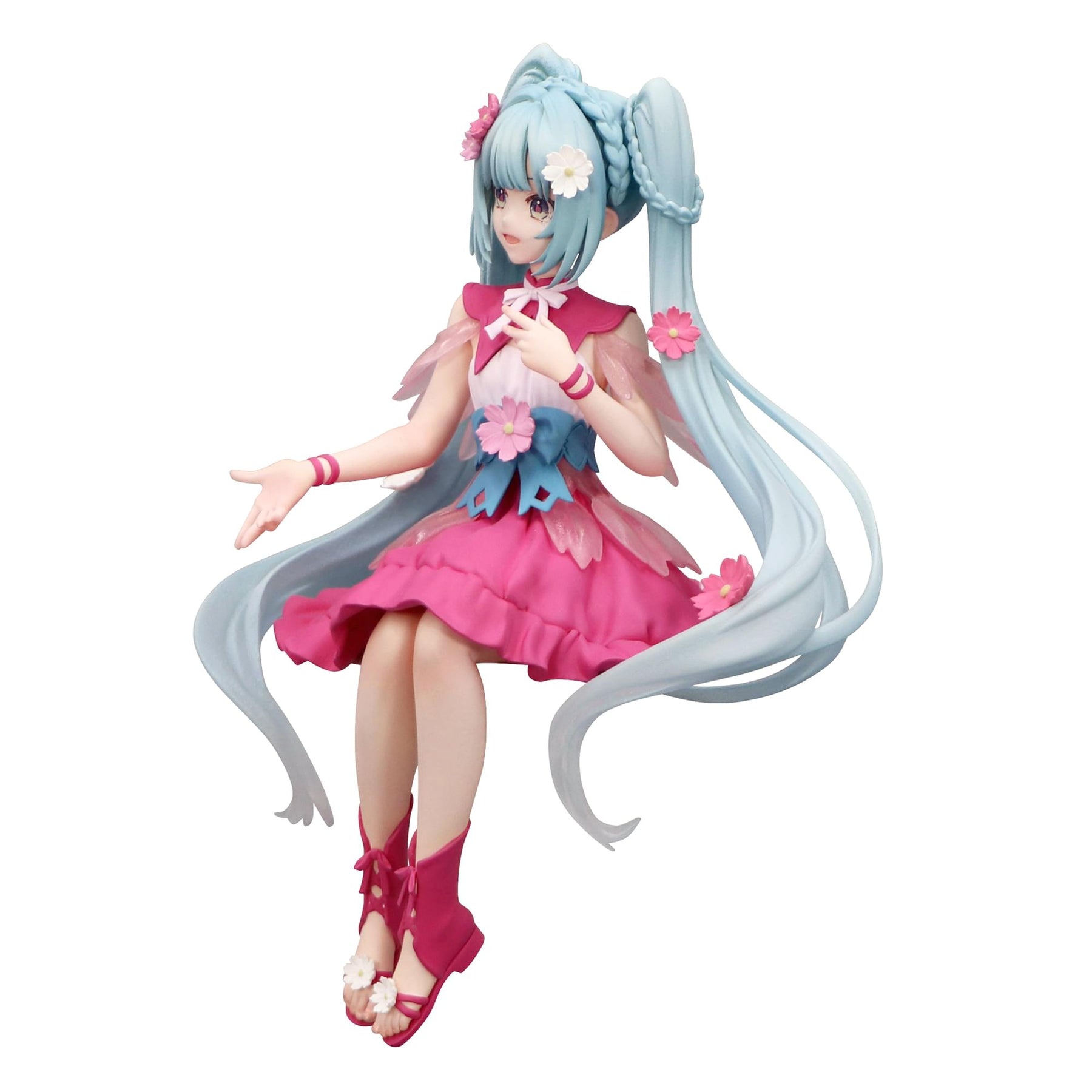 Vocaloid Noodle Stopper Figure | Hatsune Miku Flower Fairy Cosmos Version