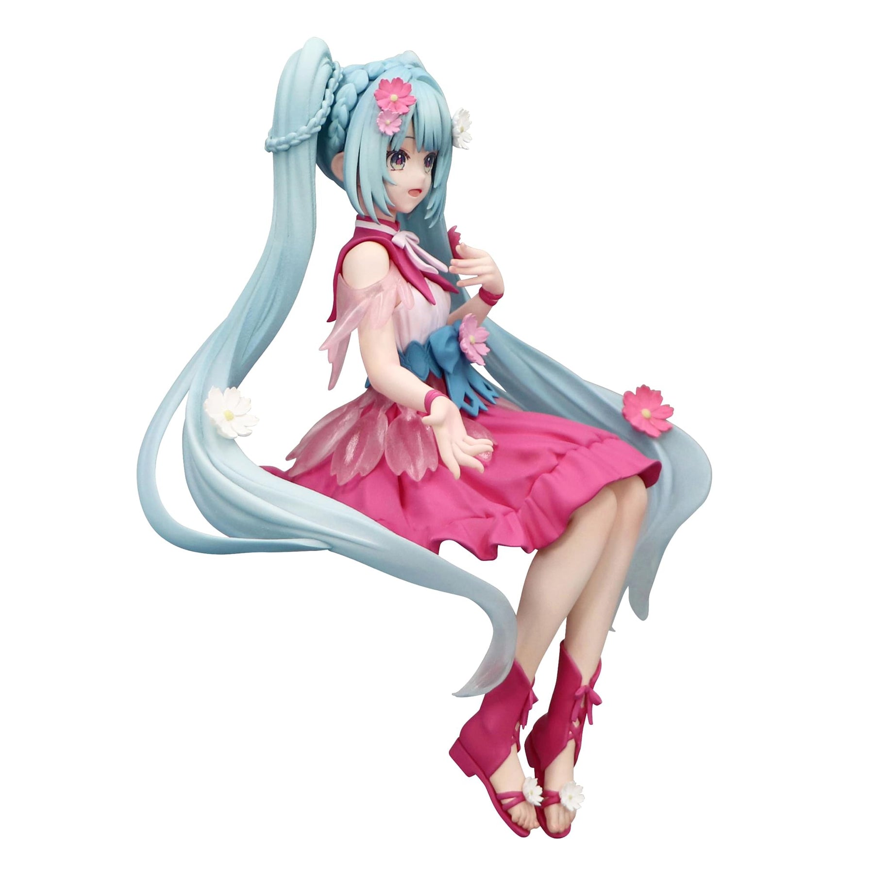 Vocaloid Noodle Stopper Figure | Hatsune Miku Flower Fairy Cosmos Version