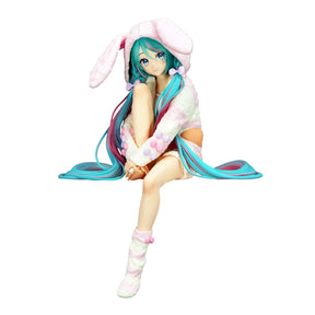 Vocaloid Noodle Stopper Figure | Hatsune Miku Rabbit Ear Hood Version