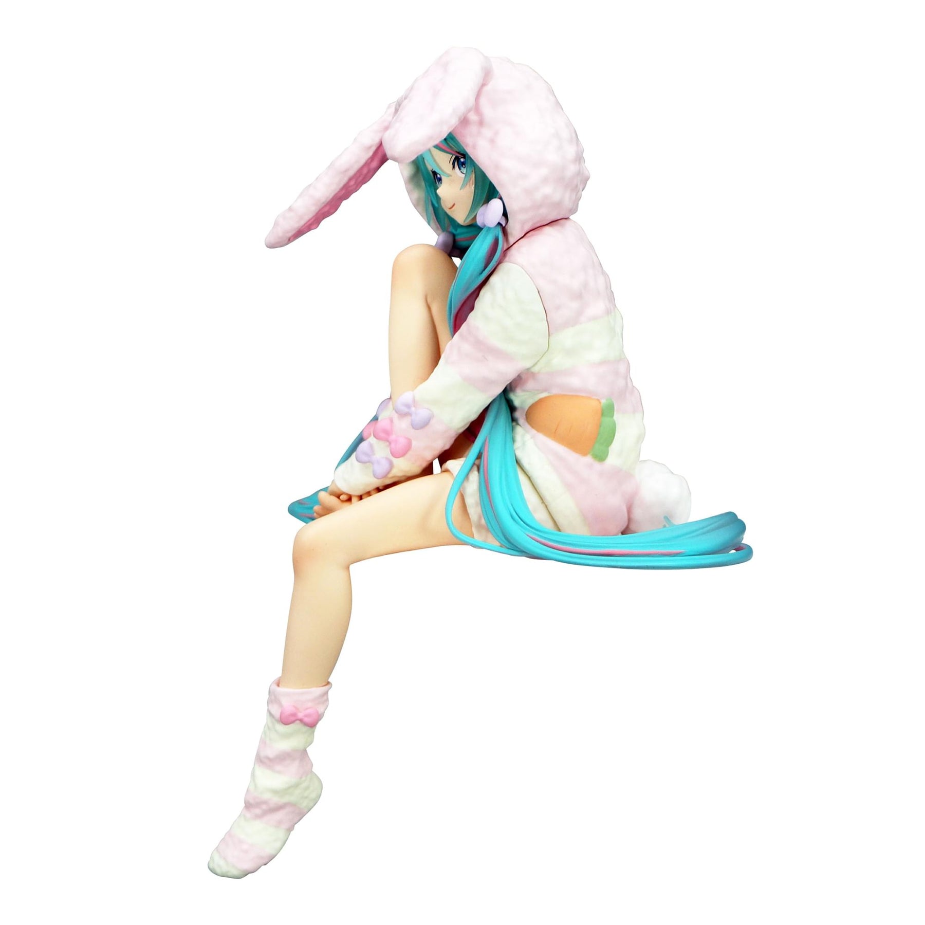 Vocaloid Noodle Stopper Figure | Hatsune Miku Rabbit Ear Hood Version