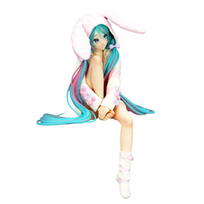 Vocaloid Noodle Stopper Figure | Hatsune Miku Rabbit Ear Hood Version