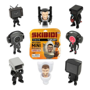 Skibidi Toilet 2.5 Inch Mystery Mini  Figure | Random 3 Count