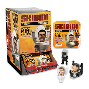 Skibidi Toilet 2.5 Inch Mystery Mini  Figure | Random 3 Count