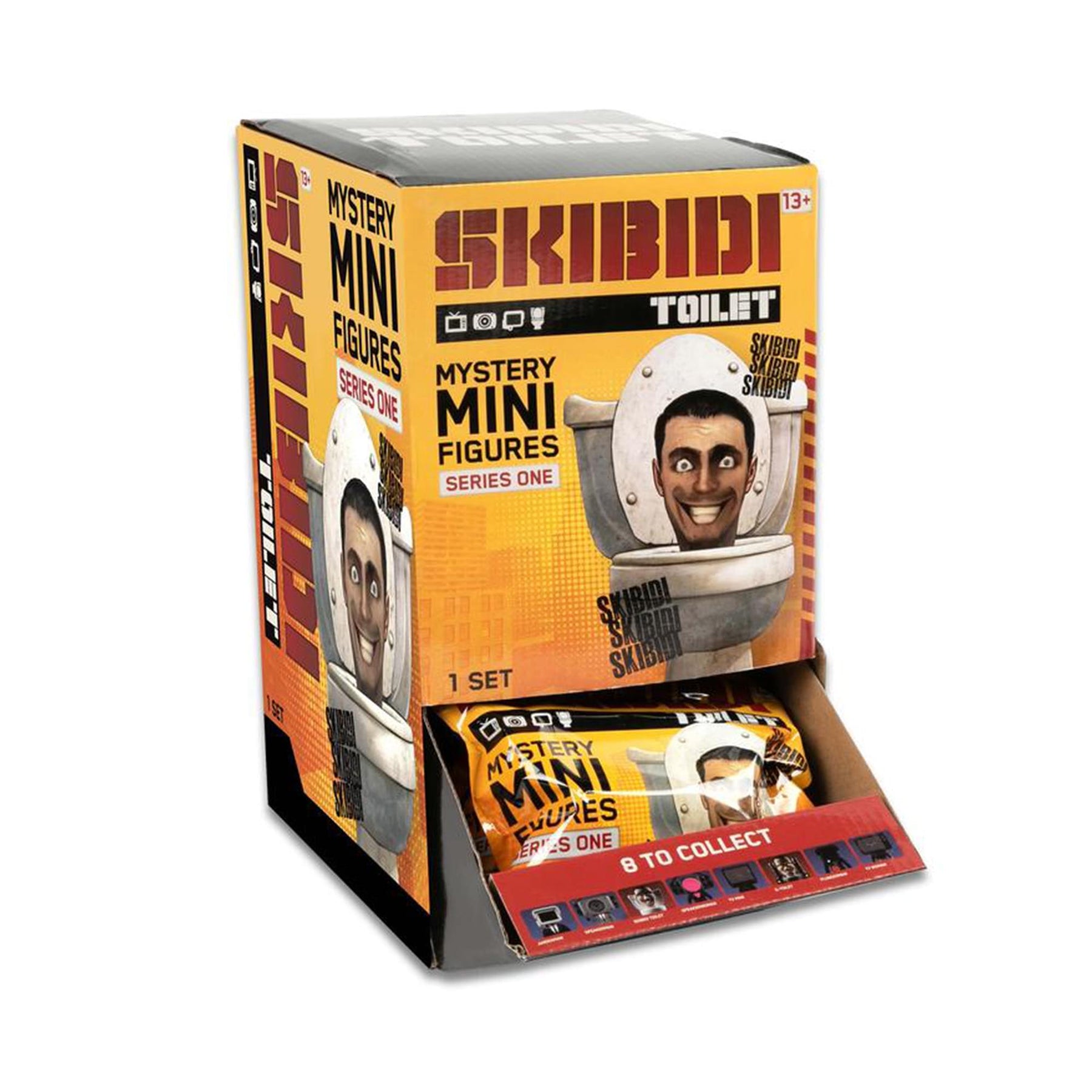 Skibidi Toilet 2.5 Inch Mystery Mini  Figure | Random 3 Count