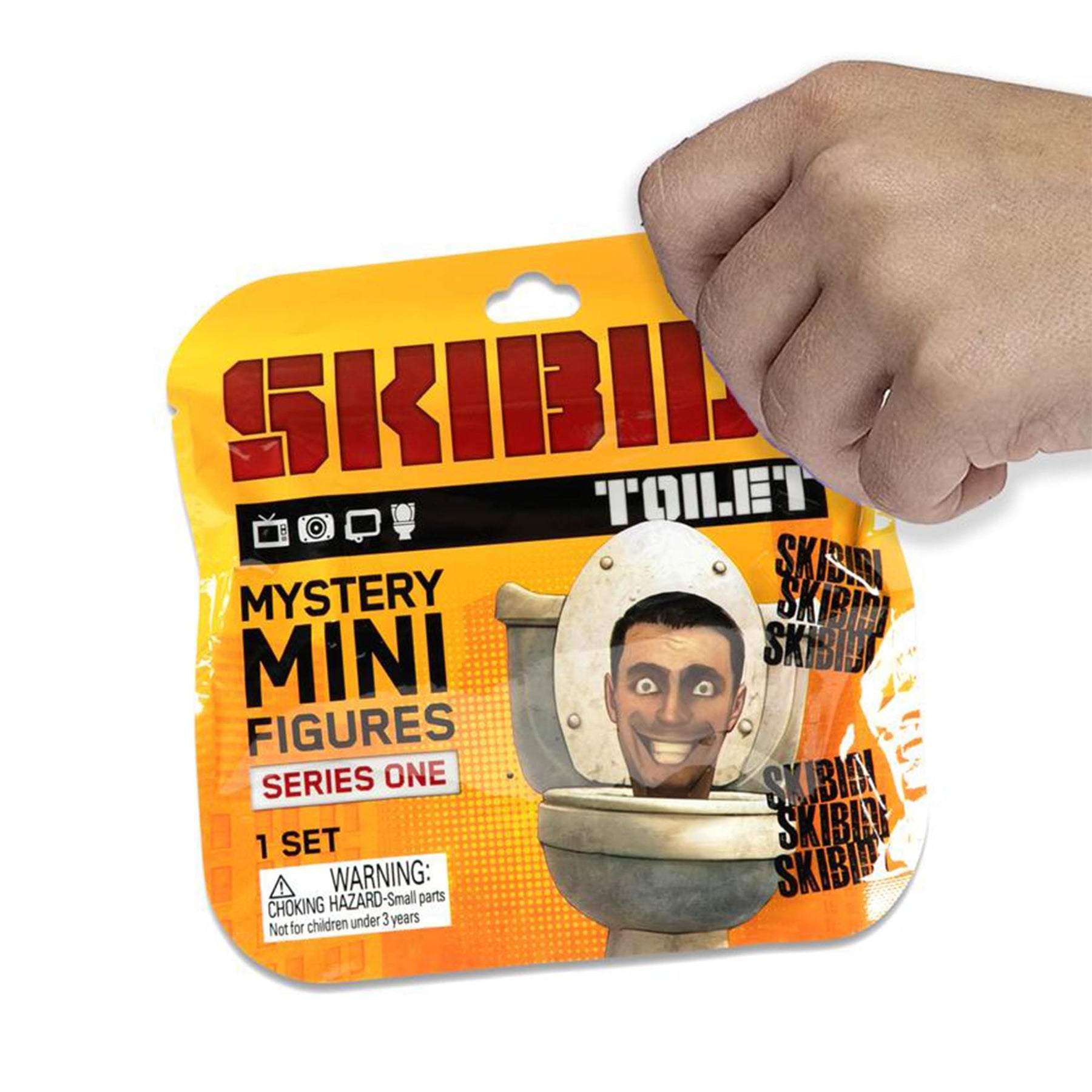 Skibidi Toilet 2.5 Inch Mystery Mini  Figure | Random 3 Count