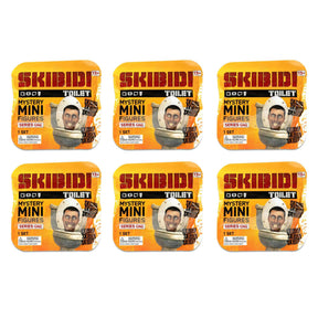 Skibidi Toilet 2.5 Inch Mystery Mini  Figure | Random 6 Count