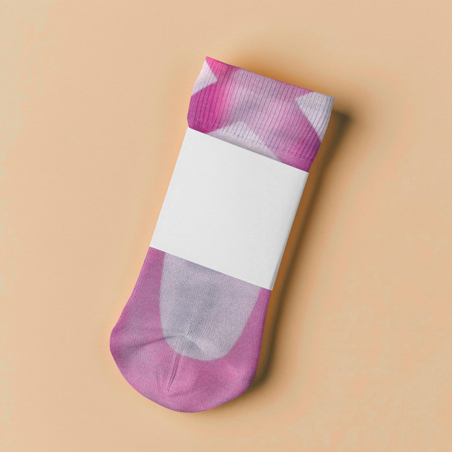 Ballerina Slipper Photo Print Ankle Socks