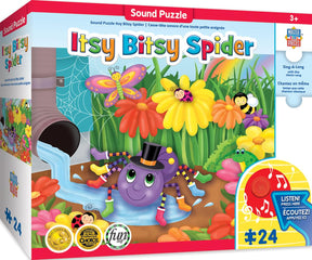 The Itsy, Bitsy Spider 24 Piece Sing-A-Long Song Sound Puzzle