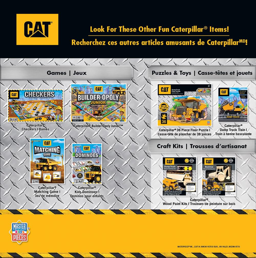 Caterpillar 4-Pack 100 Piece Jigsaw Puzzles