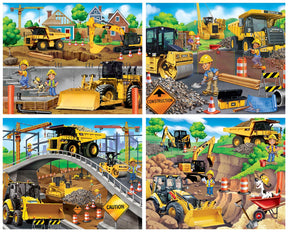 Caterpillar 4-Pack 100 Piece Jigsaw Puzzles