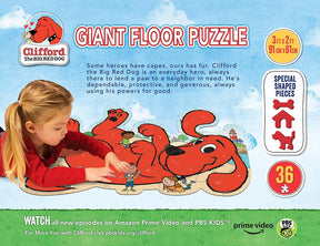 Clifford Beach the Big Red Dog 36 Piece Giant Floor Jigsaw Puzzle