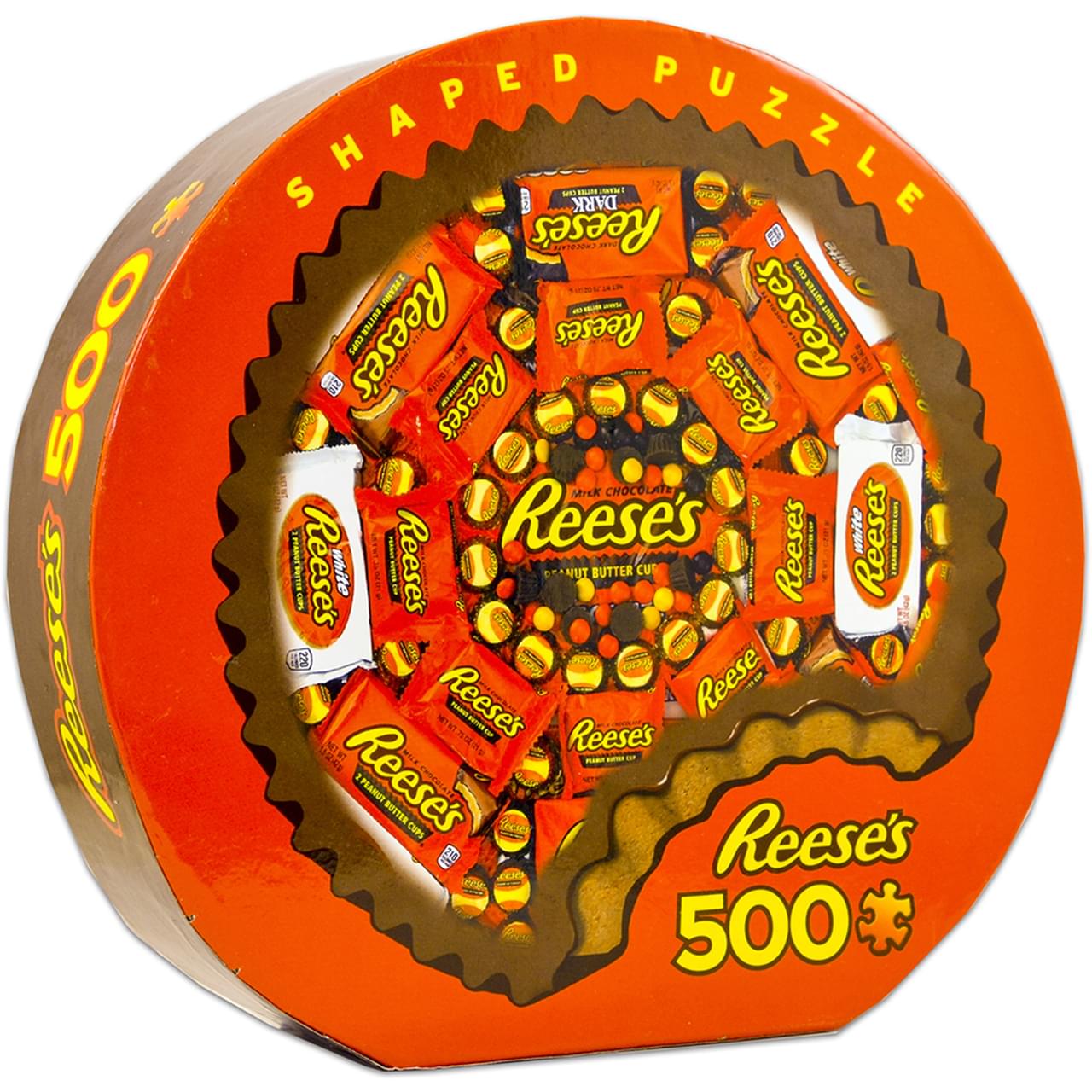 Hershey's Shaped Reese's 500 Piece Jigsaw Puzzle