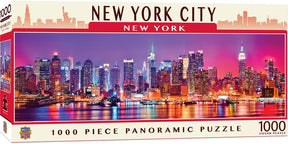 New York City 1000 Piece Panoramic Jigsaw Puzzle