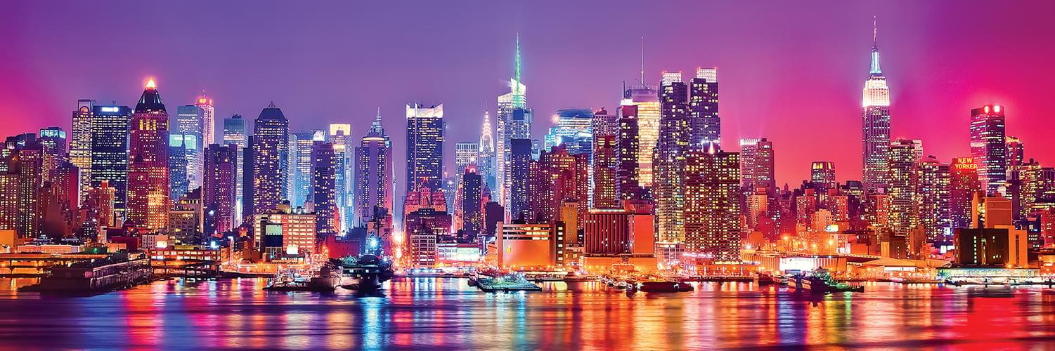 New York City 1000 Piece Panoramic Jigsaw Puzzle