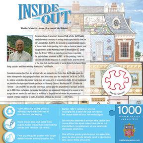 Inside Out Walden Manor House 1000 Piece Jigsaw Puzzle