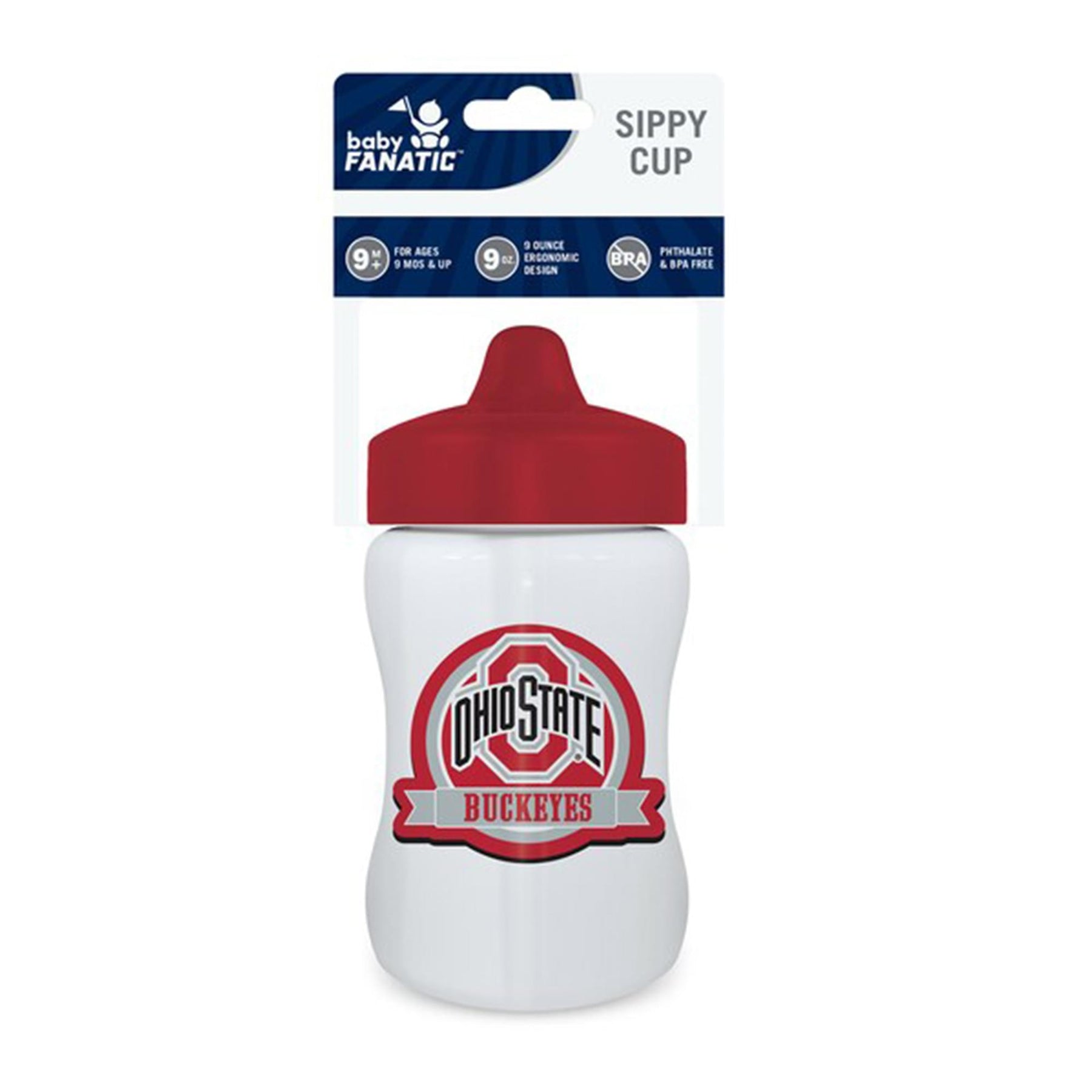 Ohio State Buckeyes NCAA 9oz Baby Sippy Cup