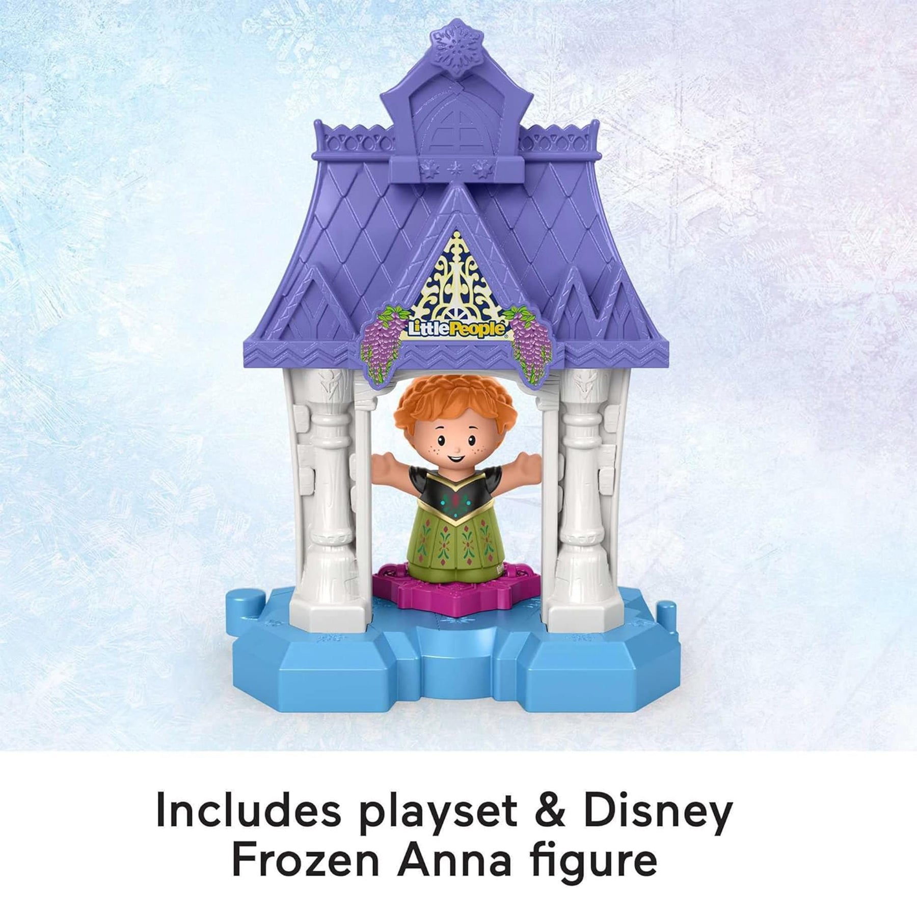 Disney Frozen Anna In Arendelle Little People Playset