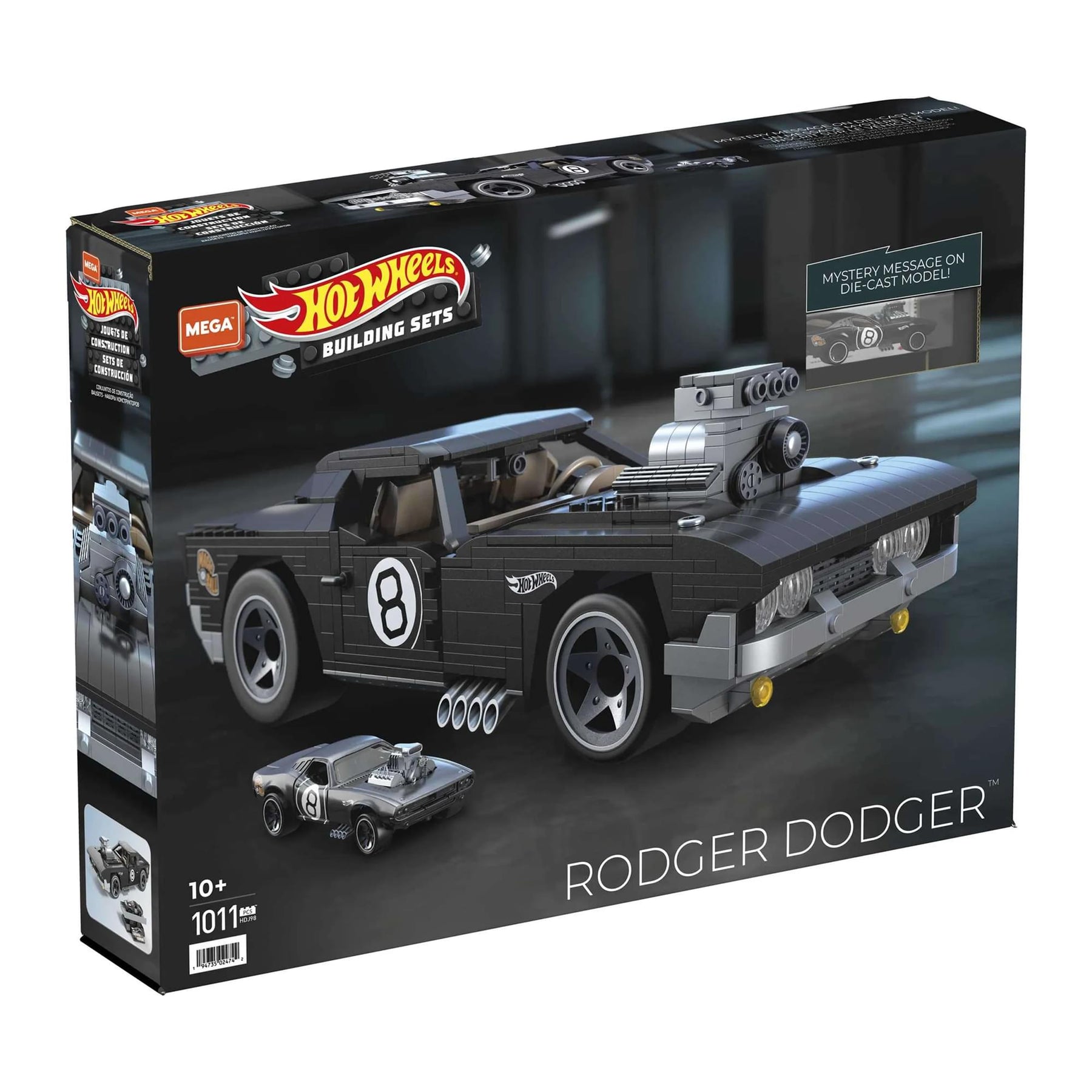 Hot Wheels Mega Construx Rodger Dodger Building Set