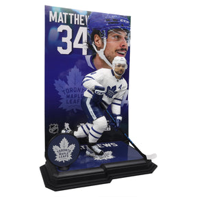 NHL McFarlane Sports Picks 7 Inch Chase Figure | Auston Matthews White Jersey