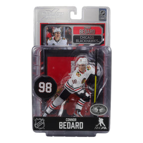 NHL McFarlane Legacy Series 7 Inch Chase Figure | Connor Bedard White Jersey