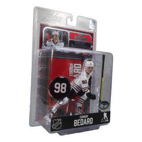 NHL McFarlane Legacy Series 7 Inch Chase Figure | Connor Bedard White Jersey