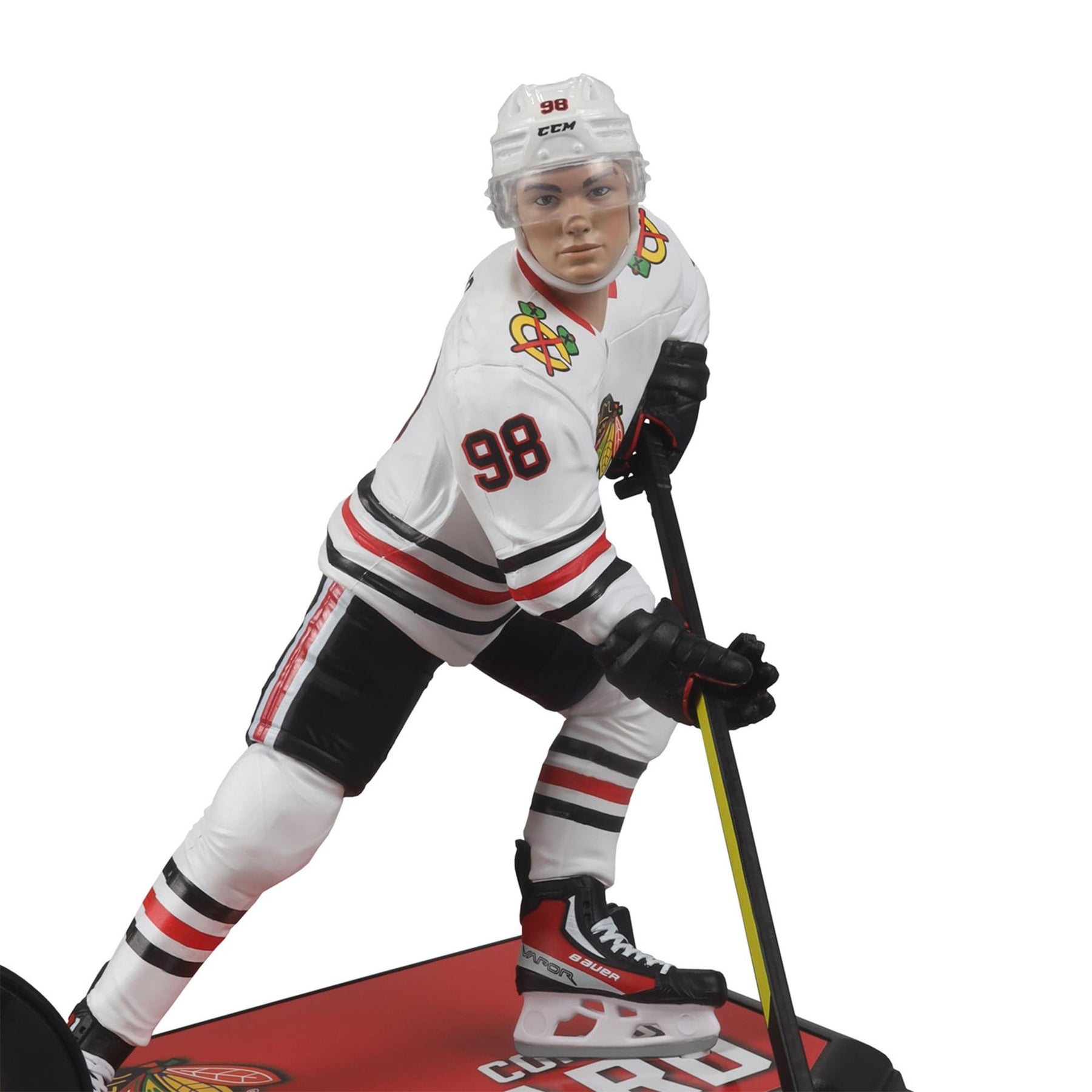 NHL McFarlane Legacy Series 7 Inch Chase Figure | Connor Bedard White Jersey