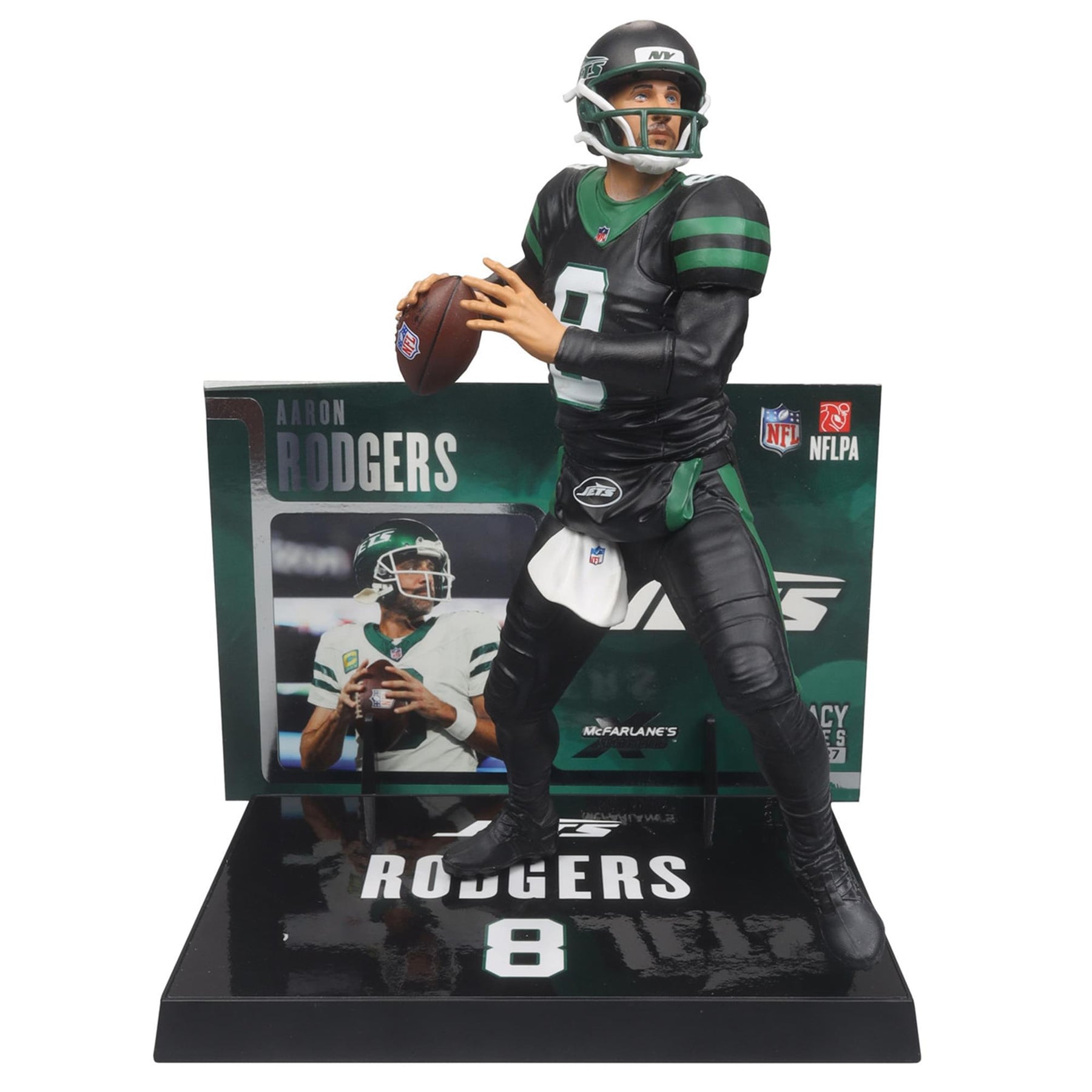 McFarlane NFL Aaron Rodgers (New York Jets) Action Figure | Chase