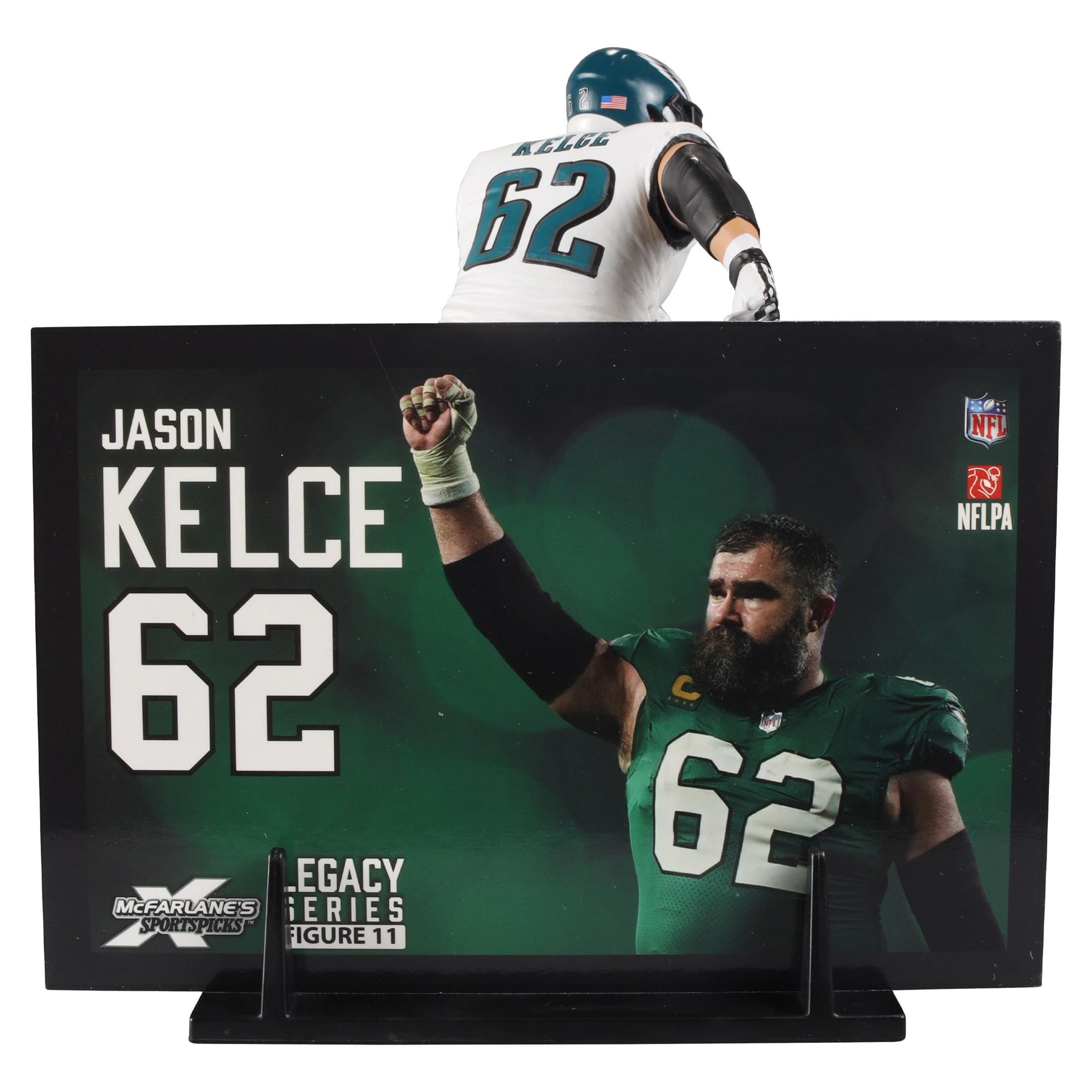 Philadelphia Eagles NFL Jason Kelce McFarlane Action Figure | White Jersey Chase