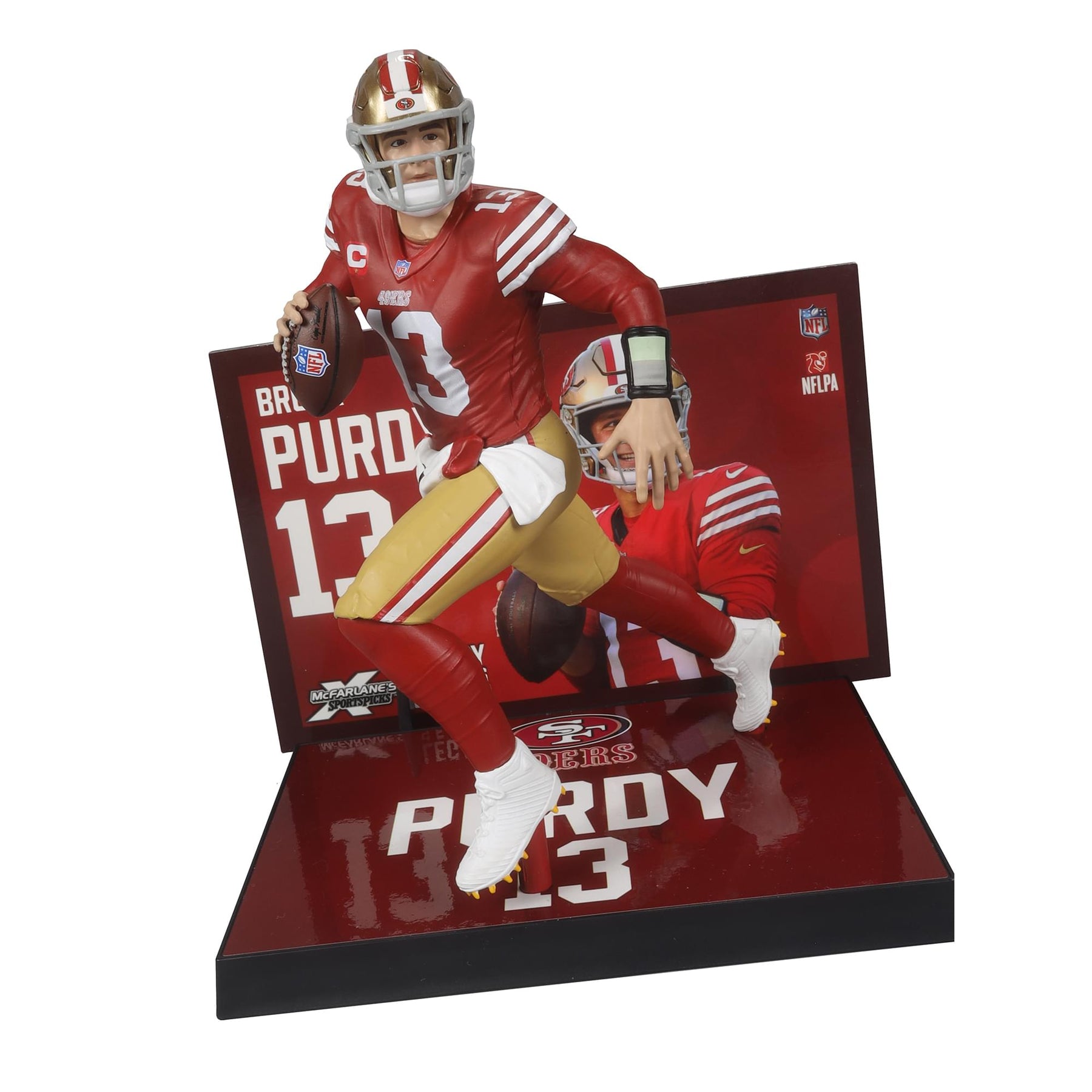 San Francisco 49ers NFL Brock Purdy McFarlane Action Figure