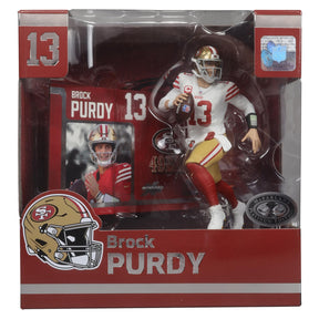 San Francisco 49ers NFL Brock Purdy McFarlane Action Figure | White Jersey Chase