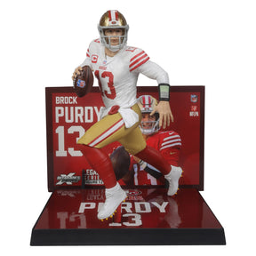 San Francisco 49ers NFL Brock Purdy McFarlane Action Figure | White Jersey Chase