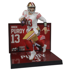 San Francisco 49ers NFL Brock Purdy McFarlane Action Figure | White Jersey Chase