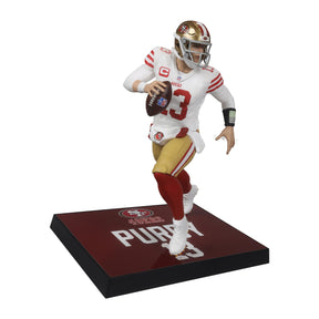 San Francisco 49ers NFL Brock Purdy McFarlane Action Figure | White Jersey Chase