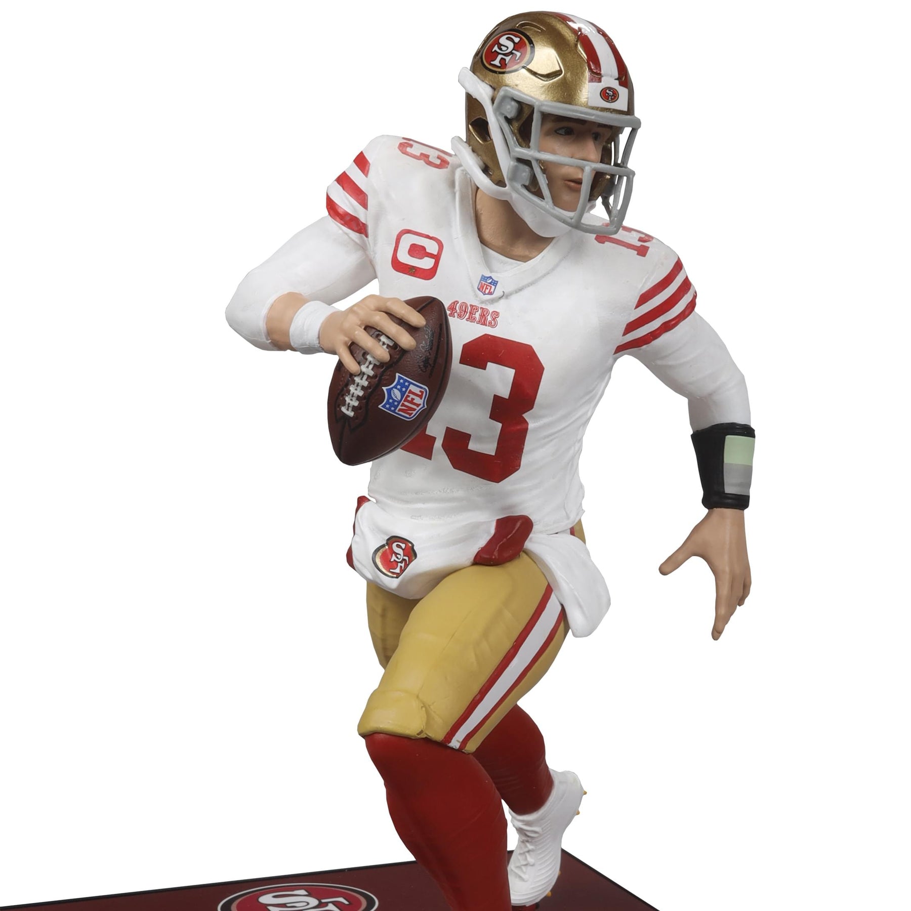 San Francisco 49ers NFL Brock Purdy McFarlane Action Figure | White Jersey Chase