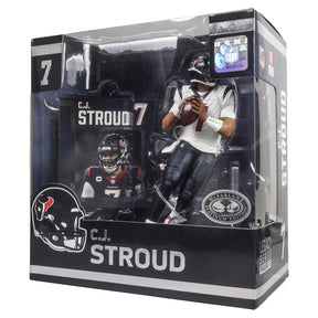 Houston Texans NFL CJ Stroud McFarlane Action Figure | White Jersey Chase