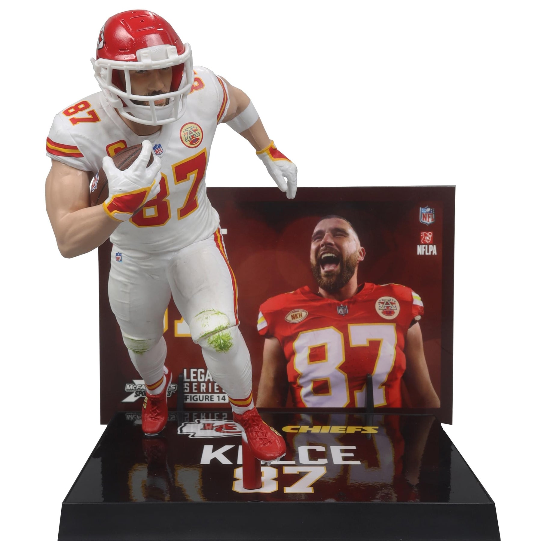 Kansas City Chiefs NFL Travis Kelce McFarlane Action Figure | White Jersey Chase